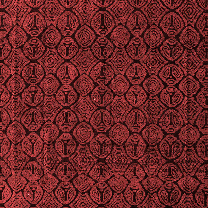 Abstract Red Modern Area Rugs