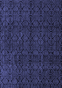 Abstract Blue Modern Rug, abs5114blu