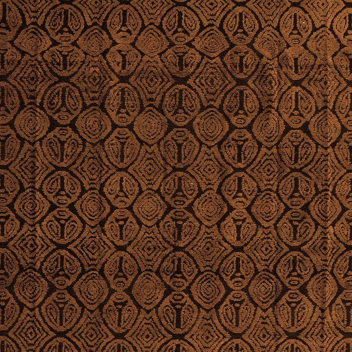 Machine Washable Abstract Orange Modern Area Rugs, wshabs5114org