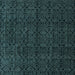 Square Machine Washable Abstract Light Blue Modern Rug, wshabs5114lblu