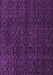 Machine Washable Abstract Purple Modern Area Rugs, wshabs5114pur