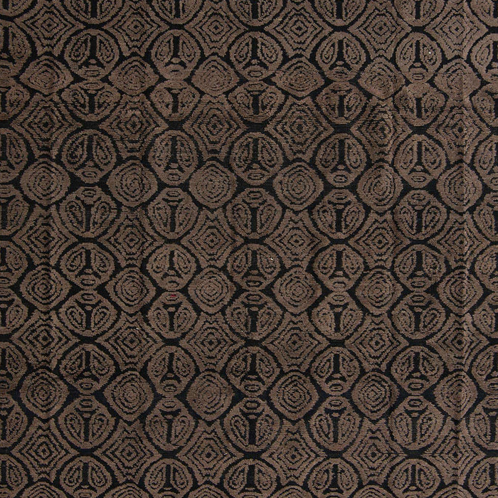 Machine Washable Abstract Coffee Brown Rug, wshabs5114