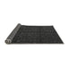 Sideview of Abstract Gray Modern Rug, abs5114gry