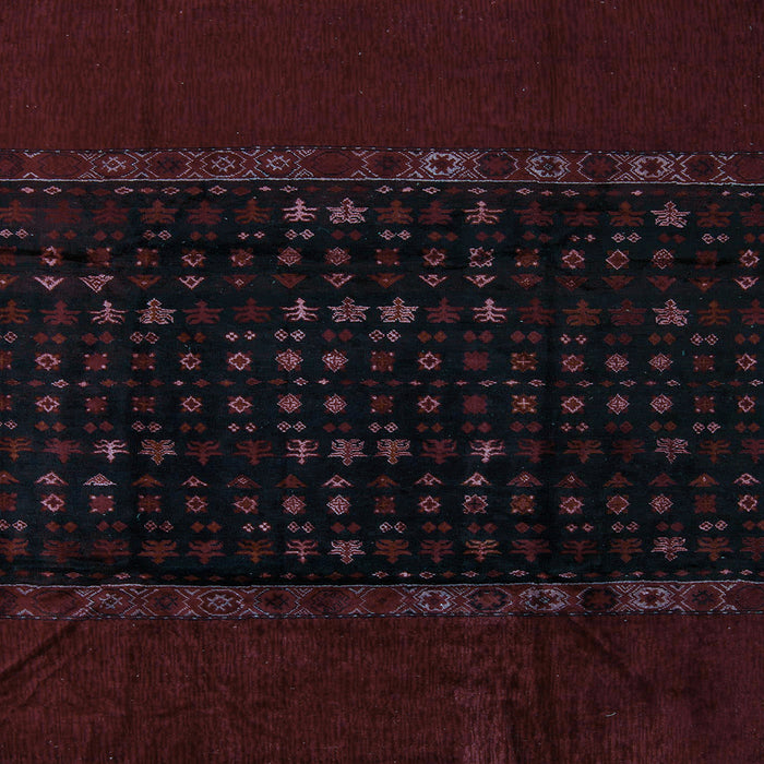 Square Machine Washable Abstract Light Blue Modern Rug, wshabs5115lblu