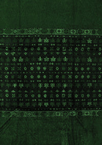 Abstract Emerald Green Modern Rug, abs5115emgrn