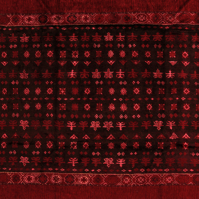 Abstract Orange Modern Rug, abs5115org