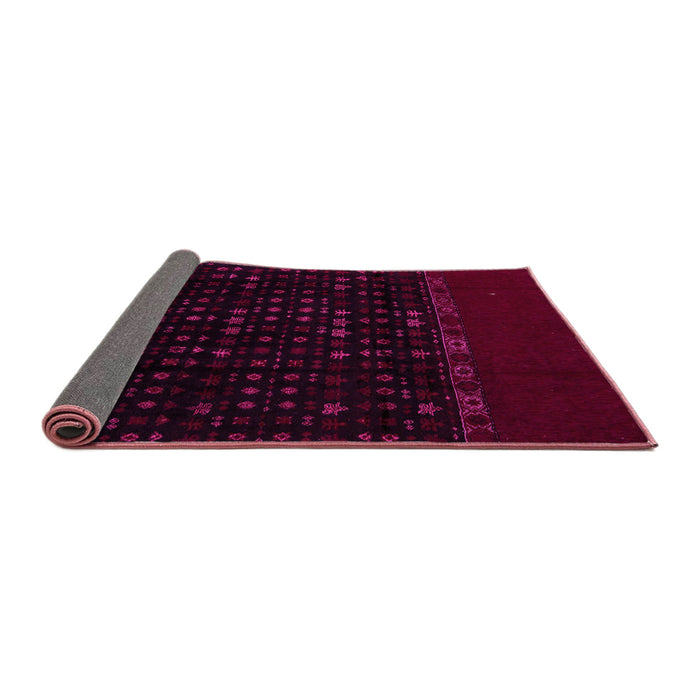 Sideview of Abstract Pink Modern Rug, abs5115pnk