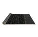 Sideview of Abstract Gray Modern Rug, abs5115gry