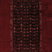 Square Abstract Brown Modern Rug, abs5115brn