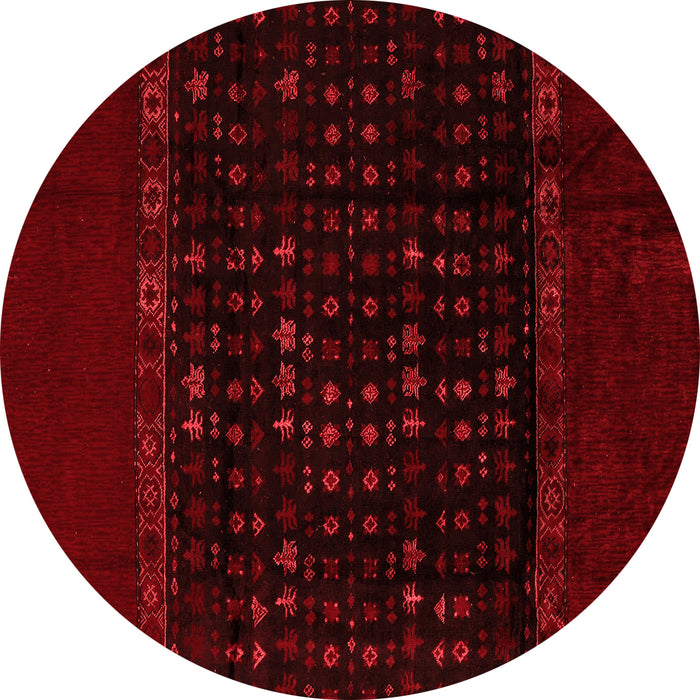 Abstract Red Modern Rug, abs5115red