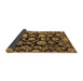 Sideview of Oriental Brown Traditional Rug, abs5116brn