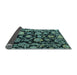 Sideview of Oriental Light Blue Traditional Rug, abs5116lblu