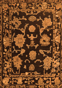 Oriental Orange Traditional Rug, abs5117org