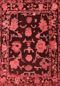 Oriental Red Traditional Rug, abs5117red