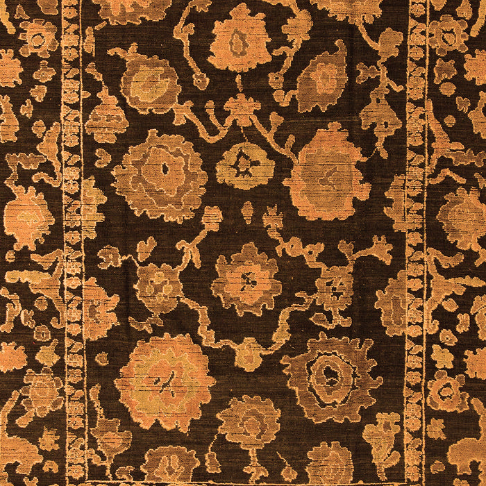 Oriental Orange Traditional Rug, abs5118org
