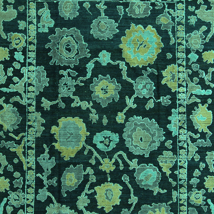 Oriental Turquoise Traditional Rug, abs5118turq