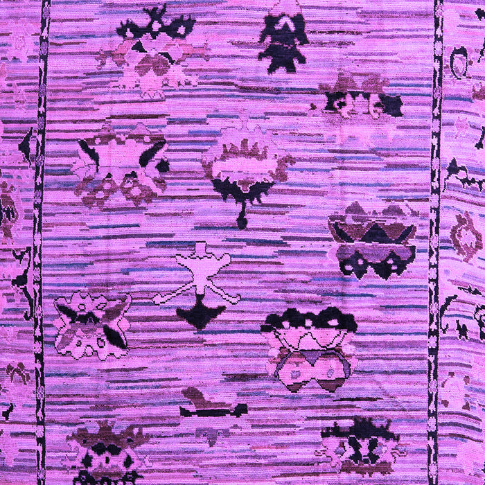 Machine Washable Abstract Purple Modern Area Rugs, wshabs5119pur