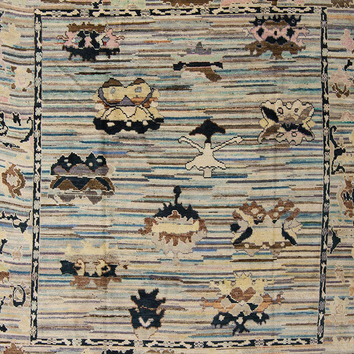 Machine Washable Abstract Coffee Brown Rug, wshabs5119