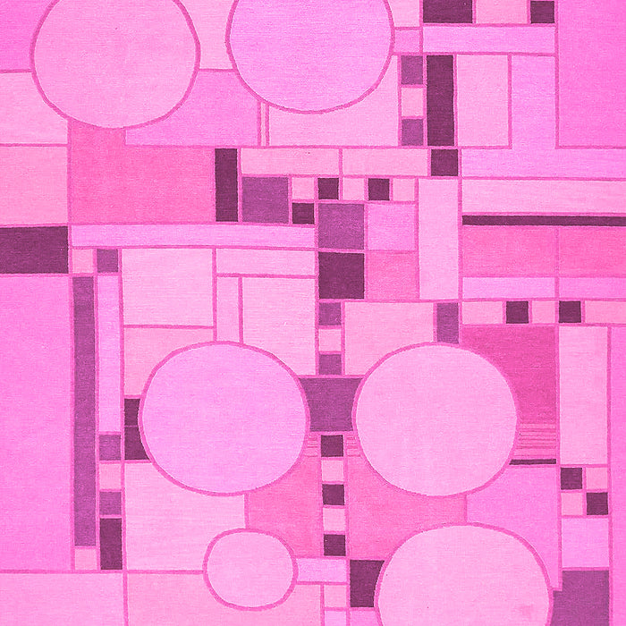 Abstract Pink Modern Rug, abs511pnk