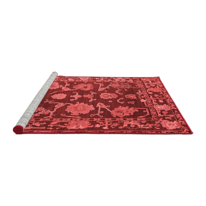 Modern Red Washable Rugs