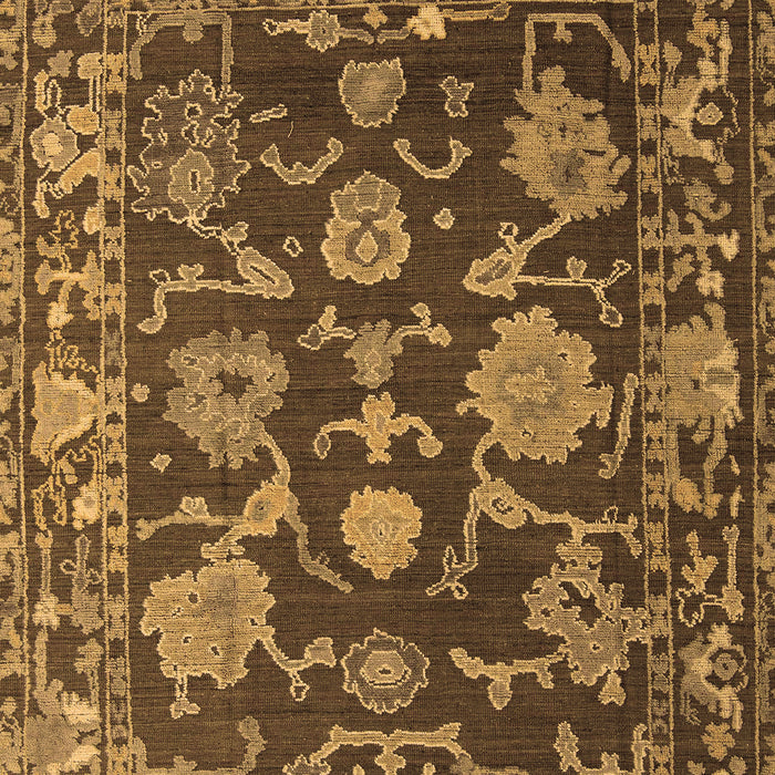 Abstract Brown Modern Rug, abs5120brn