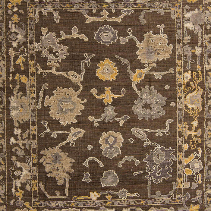 Abstract Orange Brown Modern Rug, abs5120