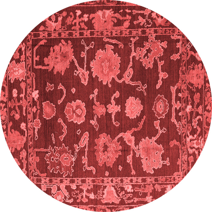 Machine Washable Abstract Red Modern Rug, wshabs5120red