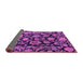 Sideview of Oriental Purple Traditional Rug, abs5121pur