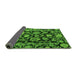 Sideview of Oriental Green Traditional Rug, abs5121grn