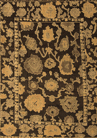 Oriental Brown Traditional Rug, abs5121brn