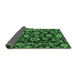 Sideview of Oriental Emerald Green Traditional Rug, abs5121emgrn