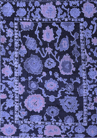 Oriental Blue Traditional Rug, abs5121blu