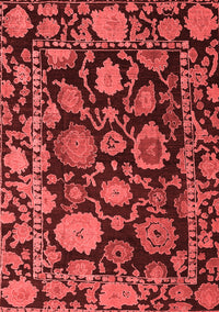 Oriental Red Traditional Rug, abs5121red