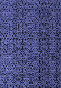 Abstract Blue Modern Rug, abs5122blu