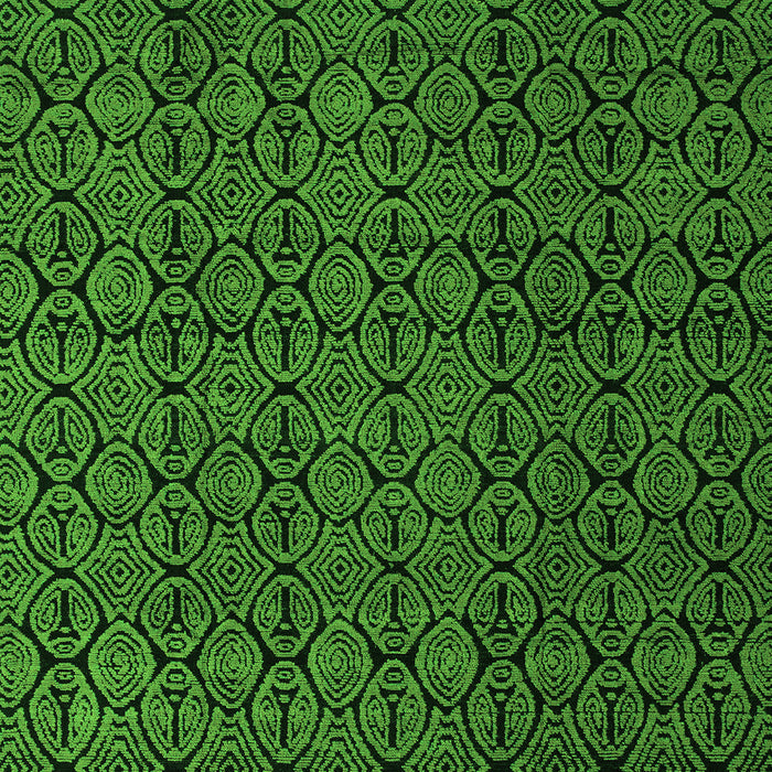 Machine Washable Abstract Green Modern Area Rugs, wshabs5122grn