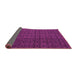 Sideview of Abstract Pink Modern Rug, abs5122pnk