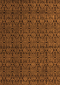 Abstract Orange Modern Rug, abs5122org