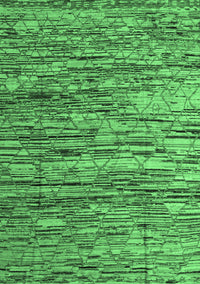 Abstract Emerald Green Modern Rug, abs5123emgrn