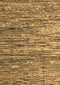 Abstract Brown Modern Rug, abs5123brn