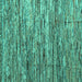 Square Machine Washable Abstract Turquoise Modern Area Rugs, wshabs5123turq