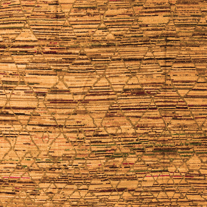 Abstract Orange Modern Rug, abs5123org