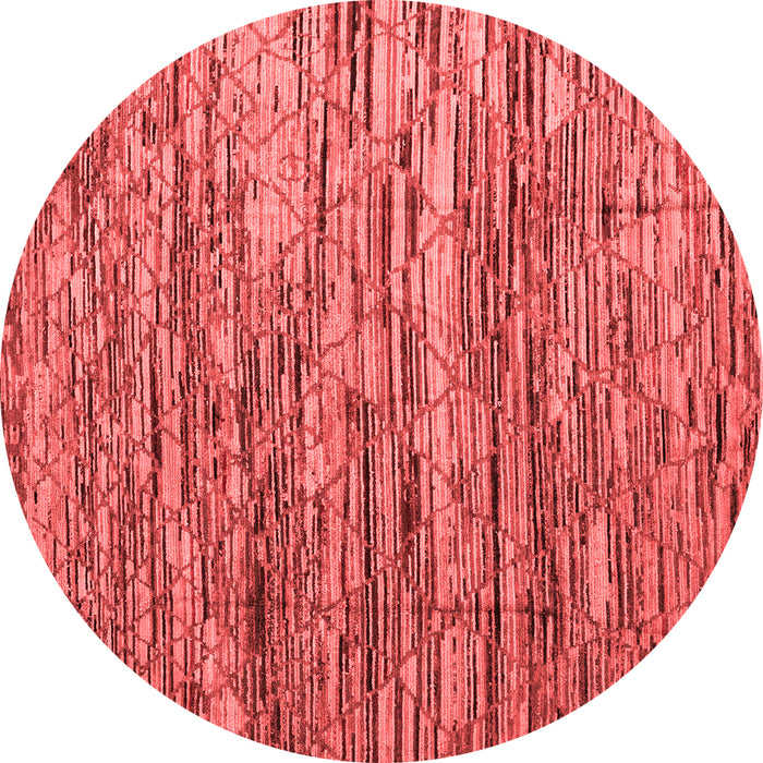 Machine Washable Abstract Red Modern Rug, wshabs5123red