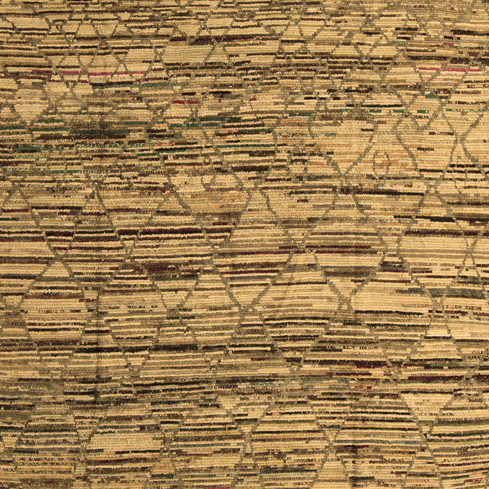 Machine Washable Abstract Brown Modern Rug, wshabs5123brn