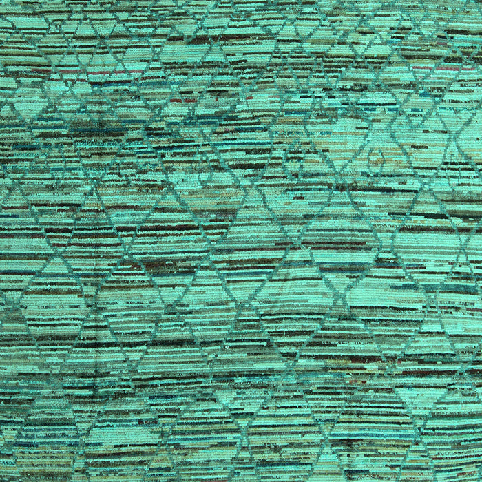 Abstract Turquoise Modern Rug, abs5123turq