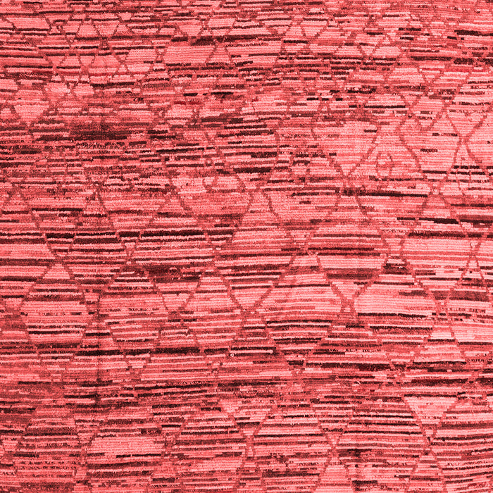 Machine Washable Abstract Red Modern Rug, wshabs5123red