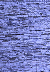 Abstract Blue Modern Rug, abs5123blu