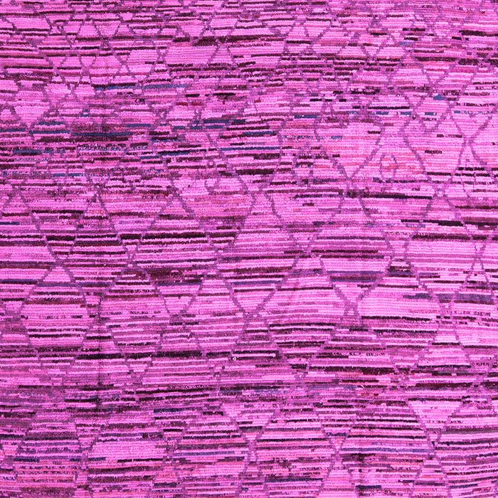 Machine Washable Abstract Pink Modern Rug, wshabs5123pnk