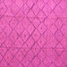 Square Abstract Pink Modern Rug, abs5124pnk