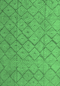 Abstract Emerald Green Modern Rug, abs5124emgrn