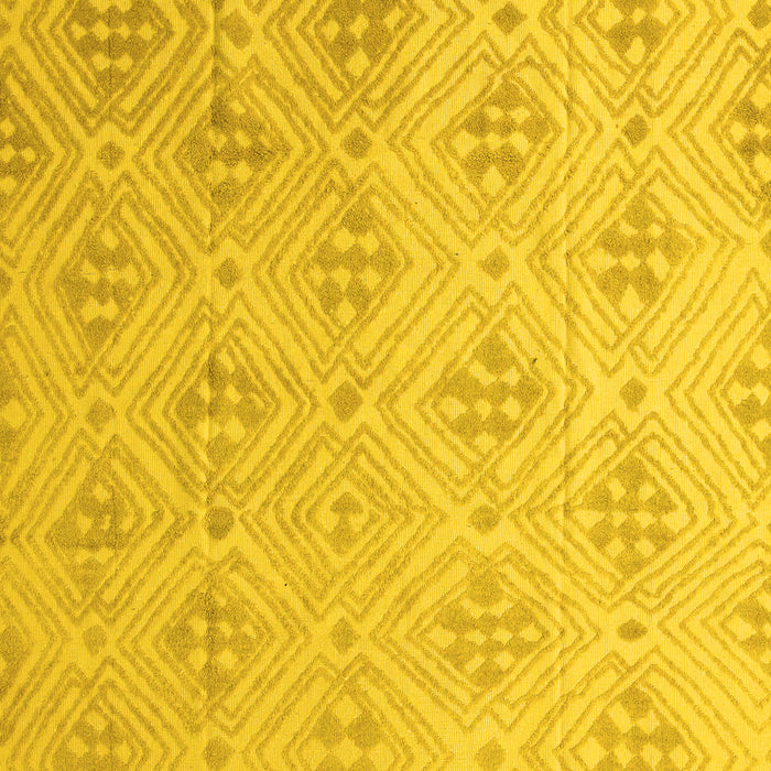 Abstract Yellow Modern Rug, abs5125yw